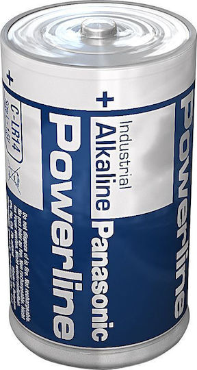 Panasonic Powerline Alkaline Batteries C 1.5V 24pcs