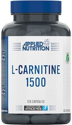 Applied Nutrition with Carnitine 1500mg L-Carnitine 120 caps