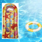 Children's Inflatable Mattress for the Sea Yellow