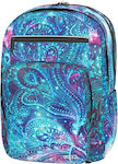 Polo Σακιδιο School Bag Backpack Junior High-High School in Blue color L31 x W25 x H45cm 30lt 2024
