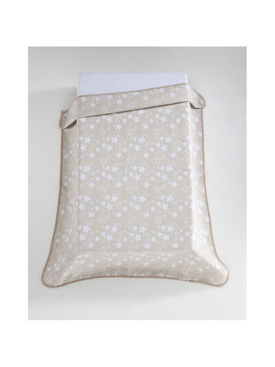 Baby Oliver Baby Blanket Spain Nursery Swaddling Blanket Beige 80x110cm