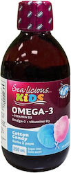 Natural Factors Sea-licious® Kids Omega-3 1500mg 400iu 250ml