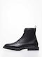 Marco Tozzi Men's Leather Military Boots Black