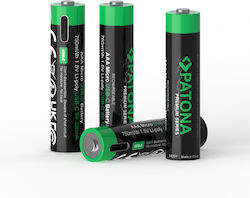 Patona Premium 500mAh 1.5V 4τμχ