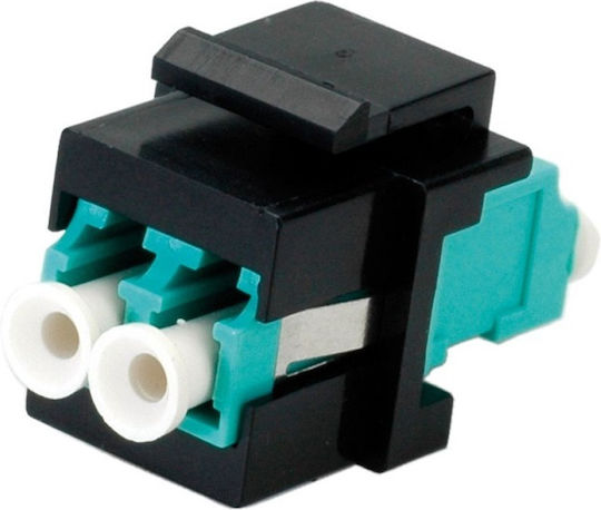 Keystone-Kupplung LC Duplex Multimode OM3 21.17.0001-20
