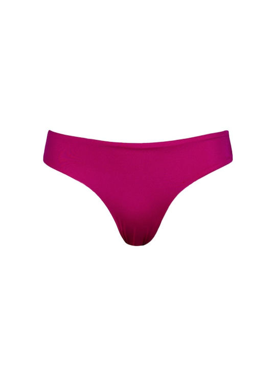 Rock Club Bikini Slip Magenta