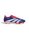 Adidas Predator League FG Χαμηλά Ποδοσφαιρικά Παπούτσια με Τάπες Μπλε