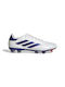 Adidas FG Low Football Shoes with Cleats White
