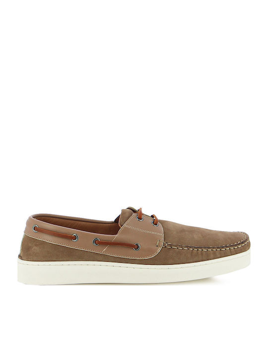 Men's Leather Moccasins Brown