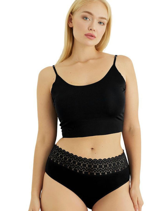 Sexen Femeie Slip Negru