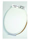 ArteLibre Plastic Toilet Seat White 37cm