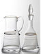 Bohemia Elisabeth Crystal Wine Decanter with Stopper Gold 1000ml