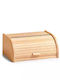 Zeller Bread Box Wooden Brown 40x28x18cm