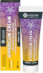 Agan Hypericum Βαλσαμόχορτο με Ελίχρυσο & Πασσιφλόρα Κρέμα για Επούλωση 50ml