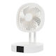 Portable Fold Fan 933 White
