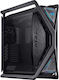 Asus ROG Hyperion GR701 BTF Edition Full Tower Κουτί Υπολογιστή με Πλαϊνό Παράθυρο και RGB Φωτισμό Μαύρο