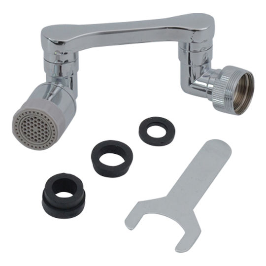 Uncle George Flexible Splash Filter Faucet with Filter