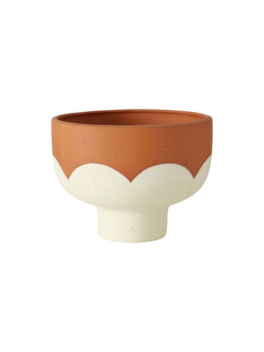 Boltze Flower Pot in Orange Color