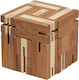 Fridolin 3d Bamboo Flexi-cub Logic Puzzle aus Holz
