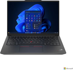 Lenovo ThinkPad E14 Gen 6 (Intel) 14" IPS (Ultra 7-155H/32GB/1TB SSD/W11 Pro) Negru (Tastatură Internațională Engleză)