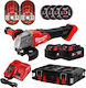Milwaukee FSAG125XB100P-502P Grinder 125mm Battery Brushless 2x5Ah