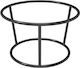Suport metalic conic pentru bufet Scamo Φ17x10h negru mat Usr11-17-10bk