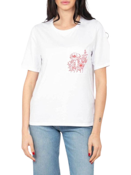 Diana Gallesi T-Shirt White/Red