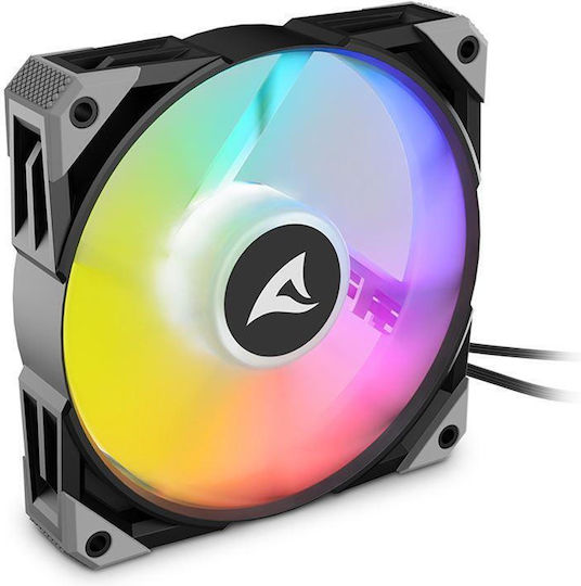 Sharkoon Rebel F50 Case Fan 120mm (2000rpm) με RGB Φωτισμό και Σύνδεση 4-Pin PWM