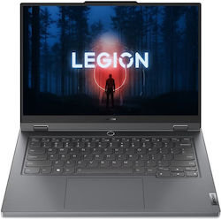 Lenovo Legion Slim 5 16APH8 14.5" IPS 120Hz (Ryzen 5-7640HS/16GB/512GB SSD/GeForce RTX 3050/W11 Acasă) Furtună gri