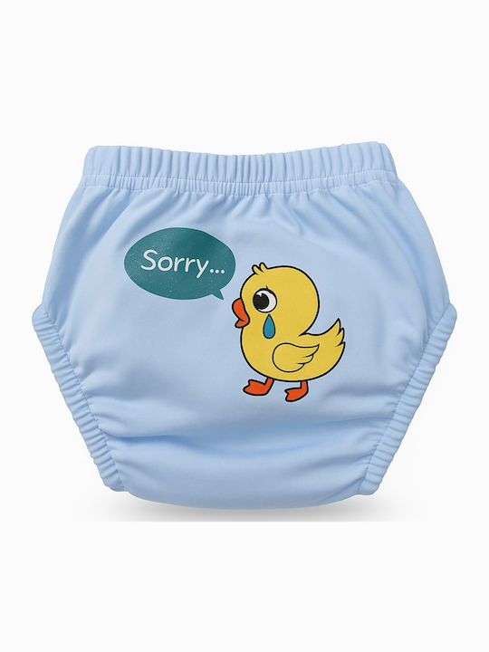 Poopes Crying Παιδικό Εσώρουχο Πάνα Light Blue