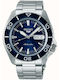 Seiko 5 Sports Men's Watch 42.5mm Automatic With Silver Metal Bracelet
