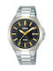 Lorus Men's Watch Battery with Silver Metal Bracelet