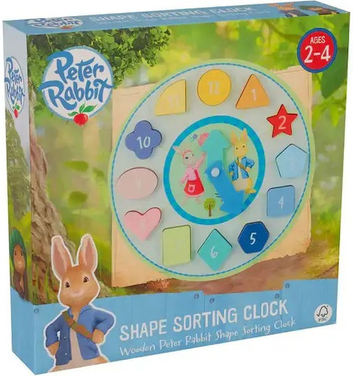 Holz Kinder Steckpuzzle Peter Rabbit für 2+ Jahre Orange Tree Toys