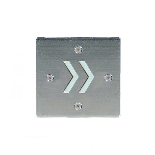 DIL Wall-Mounted Outdoor Light LED IP65 0.5W with Cool White Light