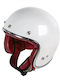 Garibaldi G02X Pearl White Motorcycle Helmet Jet ECE 22.06