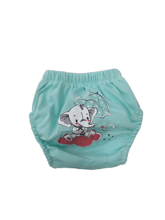 Poopes Kids Diaper Underwear Mint