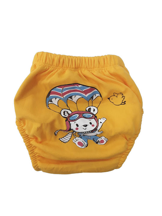 Poopes Kids Diaper Underwear ORANGE 808-0293-0003