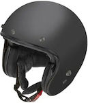 Garibaldi G02X Jet Helmet ECE 22.06 Matt Black