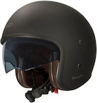 Garibaldi G03X Matt Black Motorradhelm Jet ECE 22.06