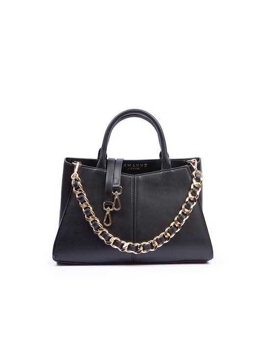 Ermanno Firenze Women's Bag Tote Hand Black