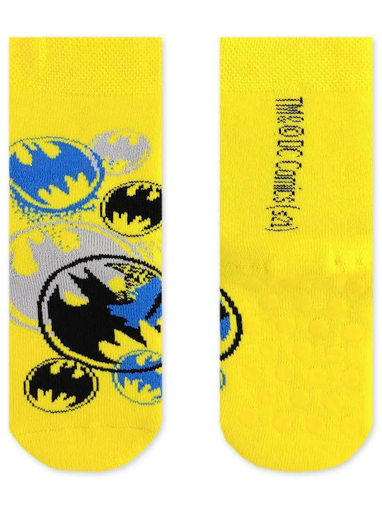 DC Kids' Socks Non-Slip Yellow