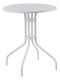 Metal Table For Small Outdoor Spaces Lino White 60x60x70cm