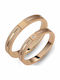 Wedding Ring Lustre & Matte Yellow Gold 14k Valauro