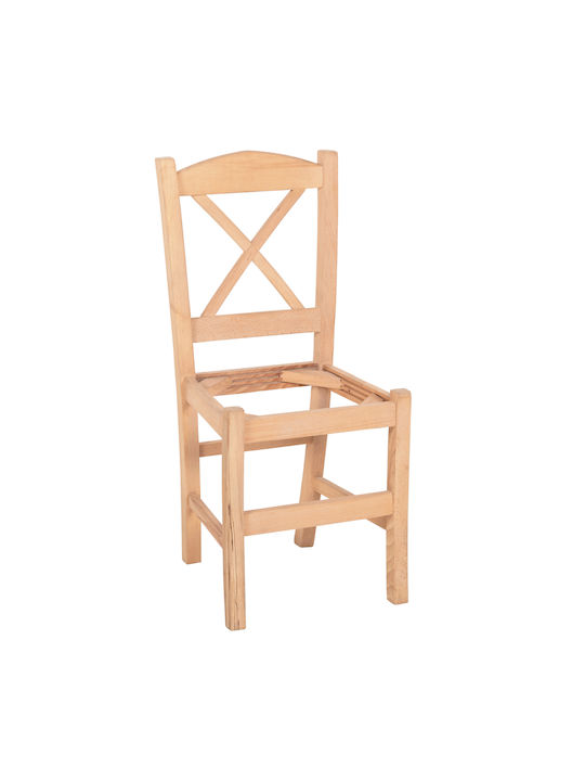 Cafe Wooden Chair Abafi 41x40x91cm