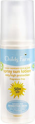 Childs Farm Sensitive Skin Factor De Protecție Solară (SPF) 50 100ml