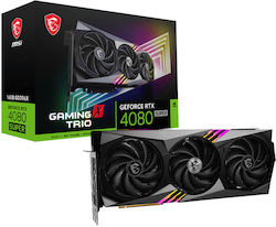 MSI GeForce RTX 4080 Super 16GB GDDR6X Spiel X Trio Grafikkarte