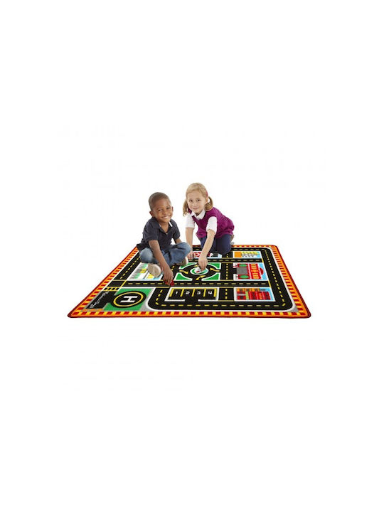 Melissa & Doug Χαλάκι Δραστηριοτήτων Αυτοκινητόδρομος Πολύχρωμο 99x91cm Πάχους 3.8mm