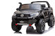 Toyota Hillux Διθέσιο με Τηλεκοντρόλ Licensed 24 Volt Μαύρο για 3+ Ετών