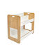 Kids' Shelving Unit White 56x34x55εκ.