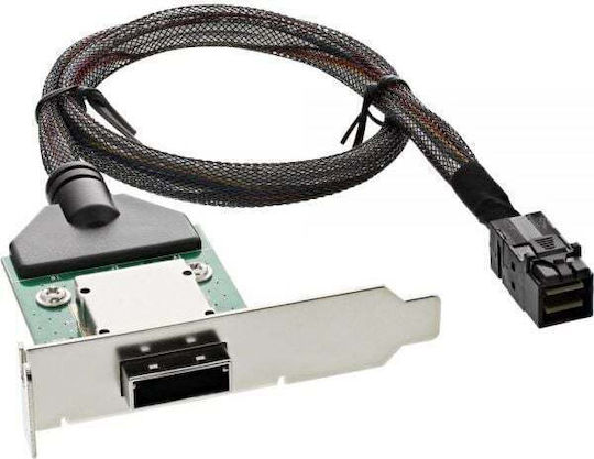 SAS HD Low Profile Adapter Support Ext SFF-8088 Ext 0.5m SFF-8643 27656